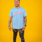 Baby Blue Logo Tee
