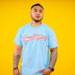 Baby Blue Logo Tee