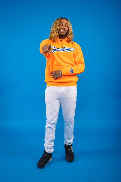 Orange Hoodie 02