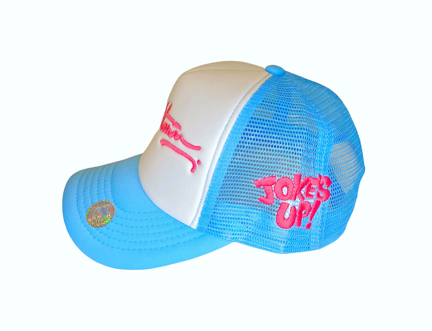 Blue Raspberry Trucker