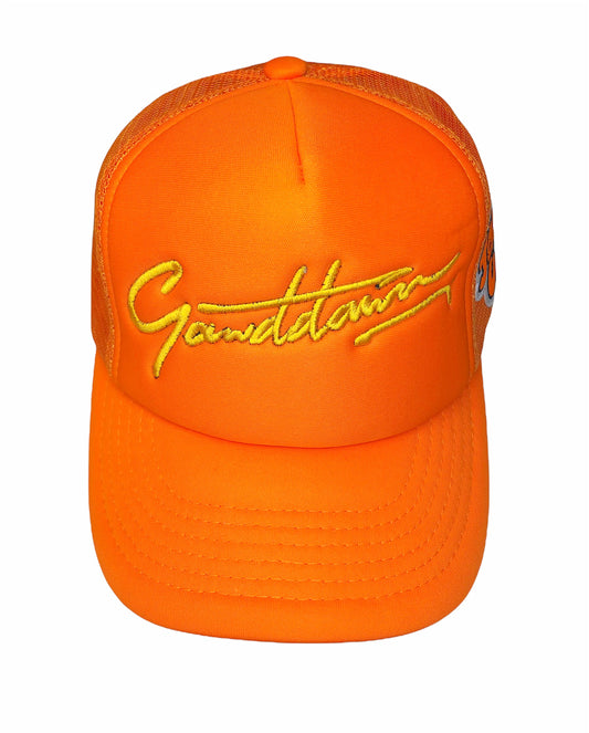 Flame Chrome Trucker