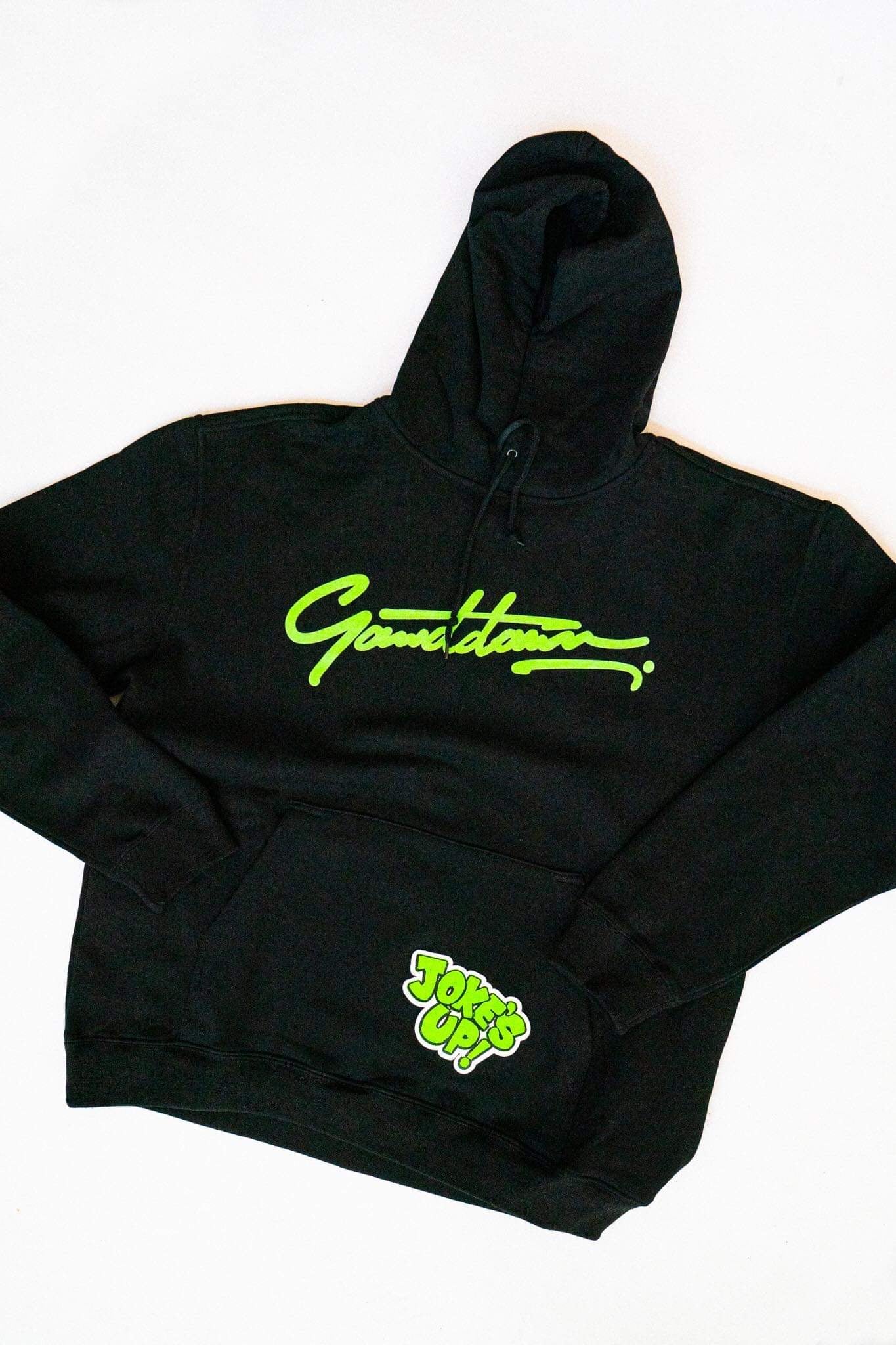 Black Gawddamm Jokesup Hoodie